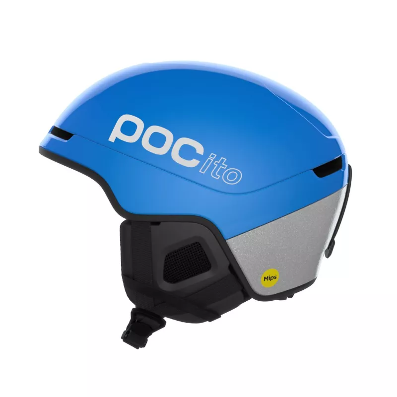 POC POCito OBEX MIPS fluorescent blue dětská lyžařská helma
