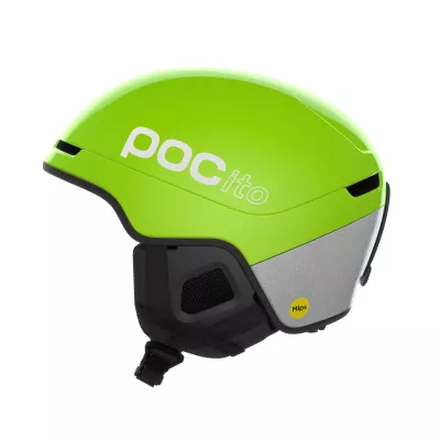 POC POCito OBEX MIPS fluorescent yellow/green dětská lyžařská helma | XS-S (51-54 cm), M-L (55-58 cm)