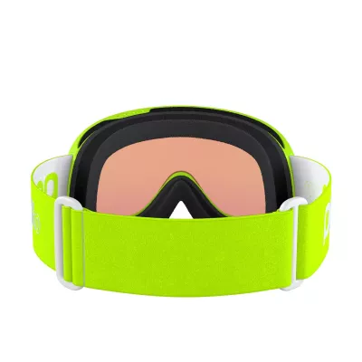 POC POCito RETINA fluorescent yellow/green/p. sunny light orange dětské lyžařské brýle