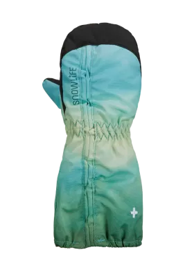 SNOWLIFE BABY CLICK MITTEN green dětské lyžařské rukavice  | 0, 1, 2, 3