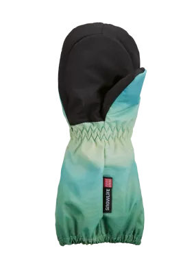 SNOWLIFE BABY CLICK MITTEN green dětské lyžařské rukavice