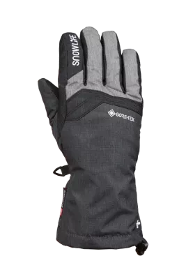 SNOWLIFE JR LUCKY GTX black/grey dětské lyžařské rukavice | 5, 5,5, 6, 6,5
