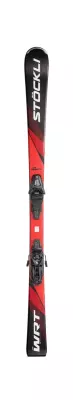 STÖCKLI WRT JR Line Trak + vázání SALOMON-L6 J70 black dětské sjezdové lyže | 128 cm, 133 cm, 139 cm, 145 cm