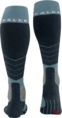 FALKE SK2 INTERMEDIATE smoke blue lyžařské ponožky