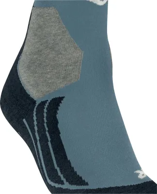 FALKE SK2 INTERMEDIATE smoke blue lyžařské ponožky