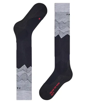 FALKE SK4 black lyžařské ponožky