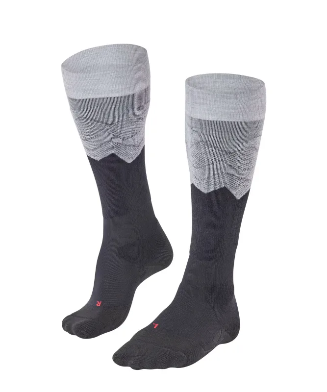 FALKE SK4 black lyžařské ponožky