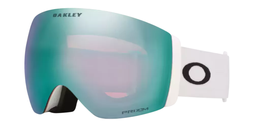 OAKLEY FLIGHT DECK PRO L White wPrizmSapphire&PrizmIced sjezdové brýle