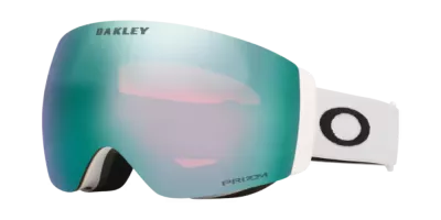 OAKLEY FLIGHT DECK PRO M White wPrizmSapphire&PrizmIced sjezdové brýle