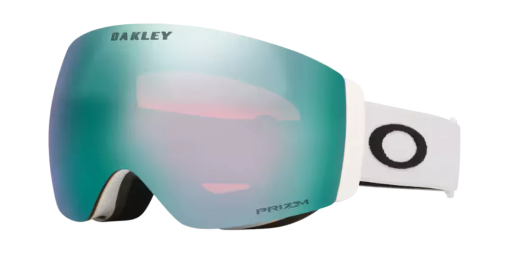 OAKLEY FLIGHT DECK PRO M White wPrizmSapphire&PrizmIced sjezdové brýle