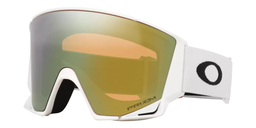 OAKLEY FLOW SCAPE L Matte White wPrizm Sage Gold & Iced sjezdové brýle
