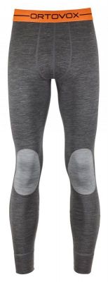ORTOVOX 185 ROCK'N'WOOL LONG PANTS kalhoty dark grey blend