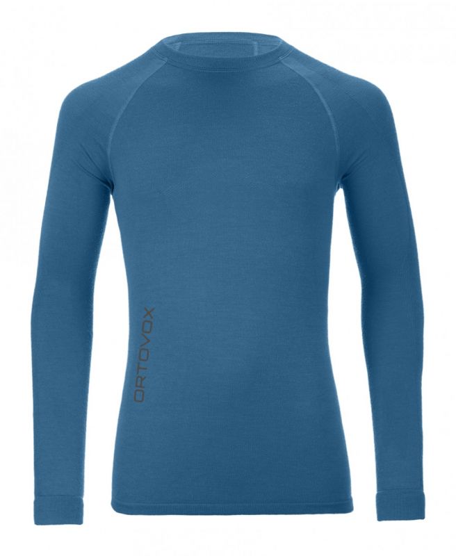ORTOVOX 230 COMPETITION LONG SLEEVE blue sea tričko