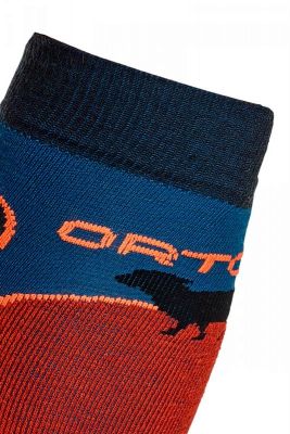 ORTOVOX SKI ROCK'N'WOOL SOCKS M night blue ponožky